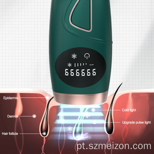 Equipamento profissional de beleza para remoção de pêlos Ice Cool Ipl